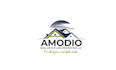 design modern frame house property logo