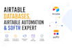 build airtable databases, airtable automation and softr expert