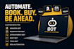 develop amazon bots, reservation bots, appointment bots and web automation bots