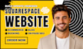 build squarespace website design, redesign, edit squarespace website development