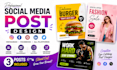 design amazing facebook post and instagram design