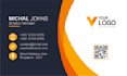 design a professional business visiting card