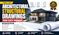 do architectural, structural drawings for city permit