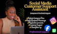 provide social media customer support