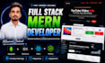 develop full stack mern app with react nodejs and mongodb
