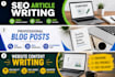 write a professional articles in english