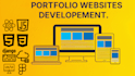 create a modern portfolio website