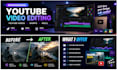 edit youtube videos and design thumbnails