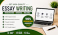 write a professional essay on any topic