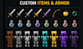 design custom minecraft texture pack HD pvp resource pack java bedrock gui block