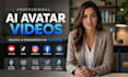 make professional spokesperson avatar video for you