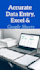 do accurate data entry, excel, and google sheets work