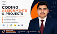 coding projects, project assignments in cpp, java,c