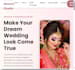 design bridal beauty salon website using HTML CSS