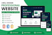 design a responsive website using HTML and CSS