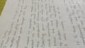 write anything with my neat handwriting