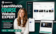 learnworlds online course website setup learnworlds interactive learning, upload