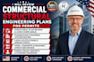 review commercial structural engineering plans for permits