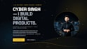 create a 3d animated website using three js, react three fiber and gsap