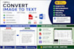convert image to text and do accurate data entry