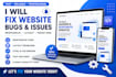 fix responsive website issues,bugs,and layout problems