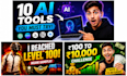 design eye catching youtube thumbnails that boost CTR