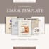 do professional editable canva ebook template design