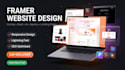 create a startup website in framer