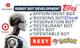do opentable auto reservation bot resy booking, tock appointment, web automation
