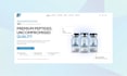 build peptide website, redesign research peptide website