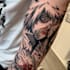 draw custom anime tattoo design and flash sheet