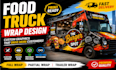 custom food truck wrap