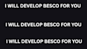 develop a besco for you
