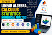 do linear algebra, numerical analysis, matlab and octave tasks