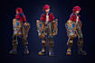 create professional 3d character design and turnaround