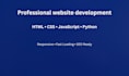 built responsive website with html,CSS and javascript