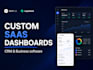 build your custom nextjs saas admin panel and dashboard