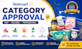help unlock walmart brand and category approval