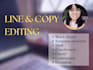 line edit and copyedit your story