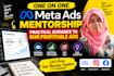 provide 1 on 1 meta ads coaching, mentoring and consulting