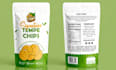 design chips, nuts, spice, dry rub and popcorn pouches packaging in adobe