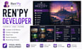 code your renpy visual novel with custom UI branching choices and game systems