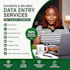 do accurate data entry, copy paste, excel and web research