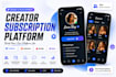 develop live streaming website, tinder, patreon, onlyfans clone, dating web app