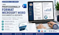 professionally format microsoft word documents and reports
