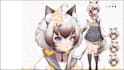 draw and rig live2d model, liv2d rigging, chibi character and anime