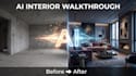 do ai architectural walkthrough renovation and construction visualization videos