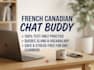 be your french canadian chat buddy for text practice