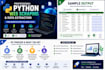 do python web scraping, data extraction, and web automation