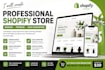 create a modern shopify ecommerce store